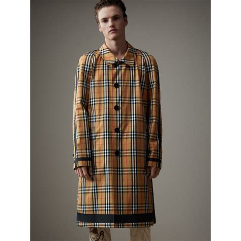 vintage burberry trench men& 39|Burberry gabardine vintage check.